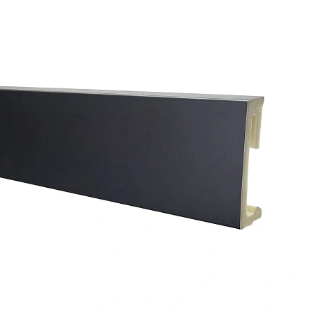 Плинтус HDPS YUTRA ALPHA 60 BLACK (60*15,3*2200)