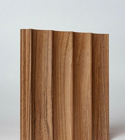 506 WELLEN (Волны) HH MDF ECO 2760*122*12 мм (7 шт) (122.506.92 Орех светлый)