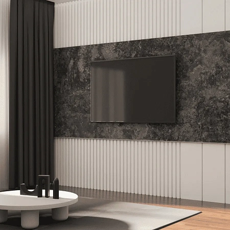 Панель PVC Stella Marble Бетон Блурро 2800*1200*1,2мм
