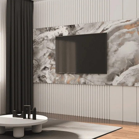Панель PVC Stella Marble Люмьер 2800*1200*1,2мм